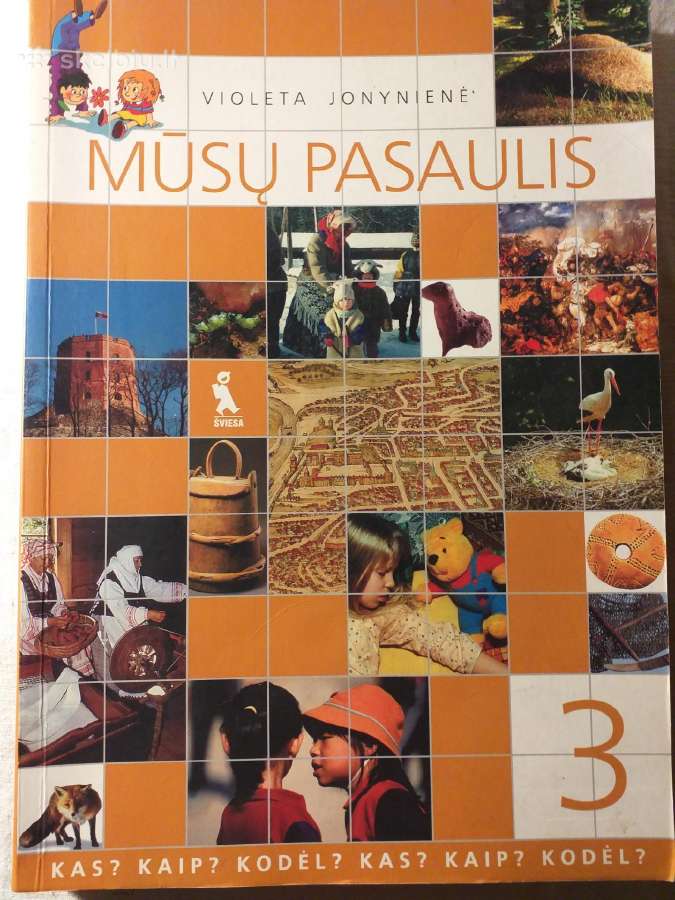 V. Jonynienė. Mūsų pasaulis. Vadovėlis 3 klasei