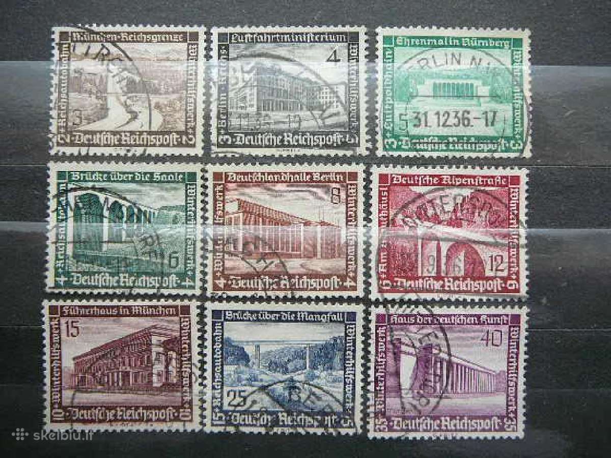 Architektura Vokietija 1936 vkt634/2a