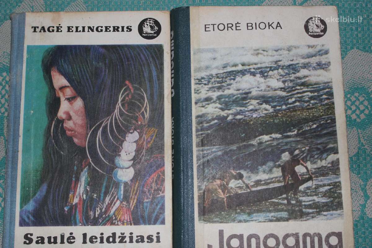 Dvi knygos iš serijos "Horizontai"