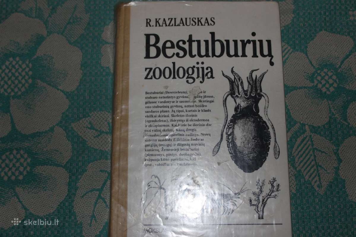 R. Kazlauskas "Bestuburių zoologija"