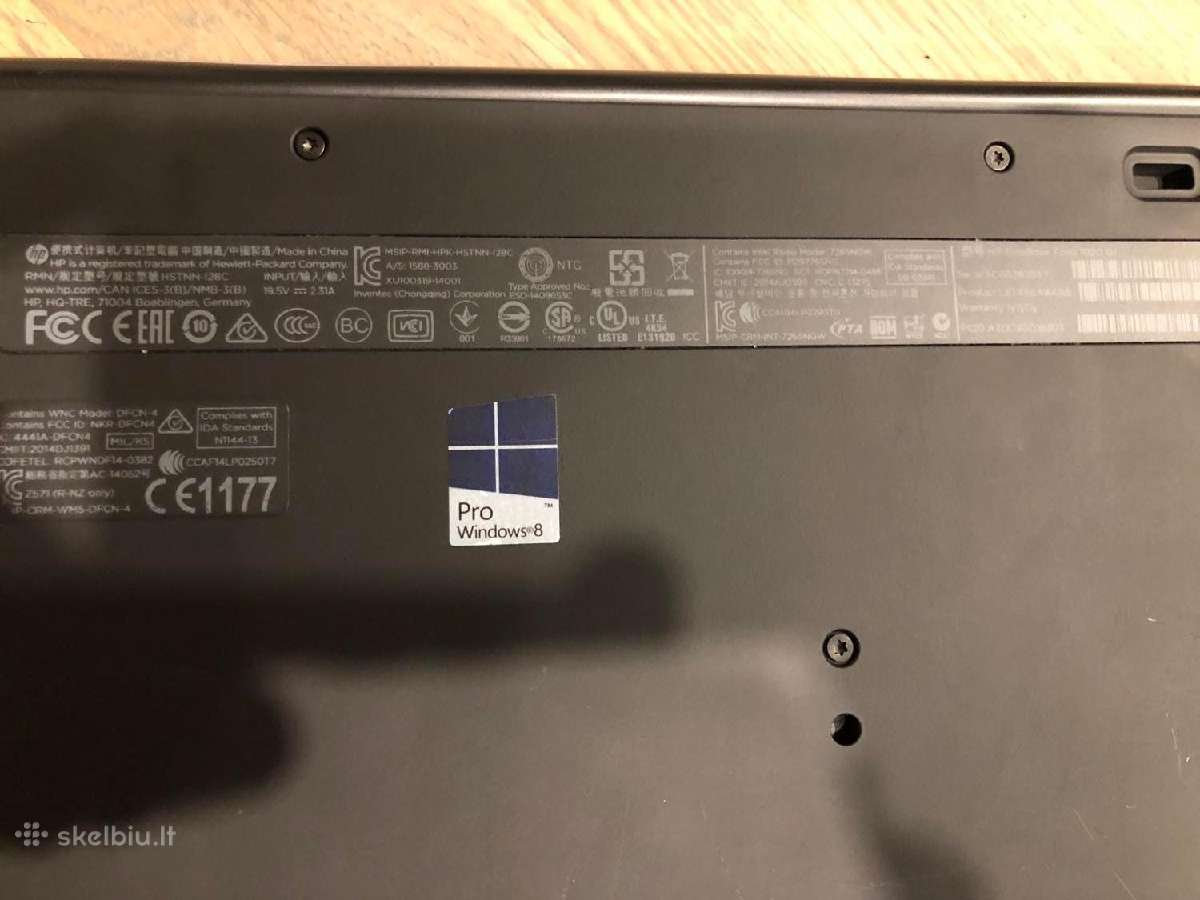 Ultrabook'as Hp Elitebook Folio 1020 G1 - nuotraukos Nr. 5