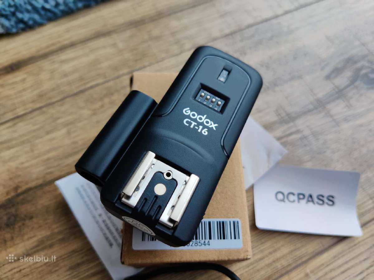 Godox paleidėjai blykstėms (Canon Nikon Pentax) - nuotraukos Nr. 6
