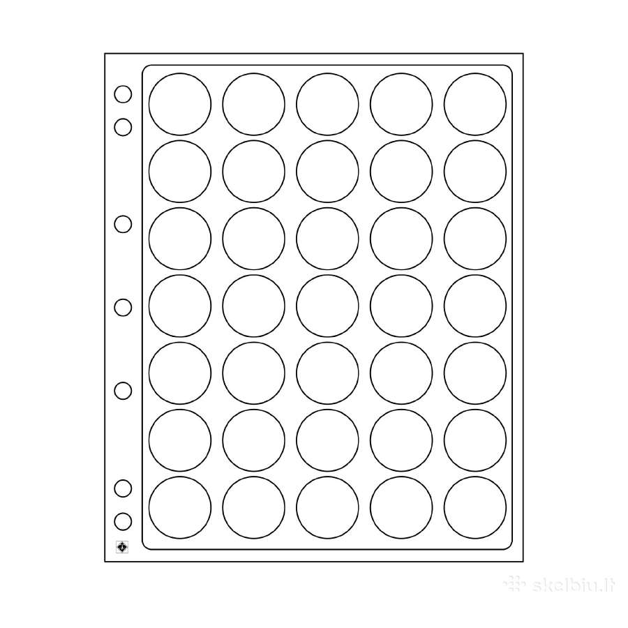 Leuchtturm įmautės Encap monetoms kapsulėse - nuotraukos Nr. 2