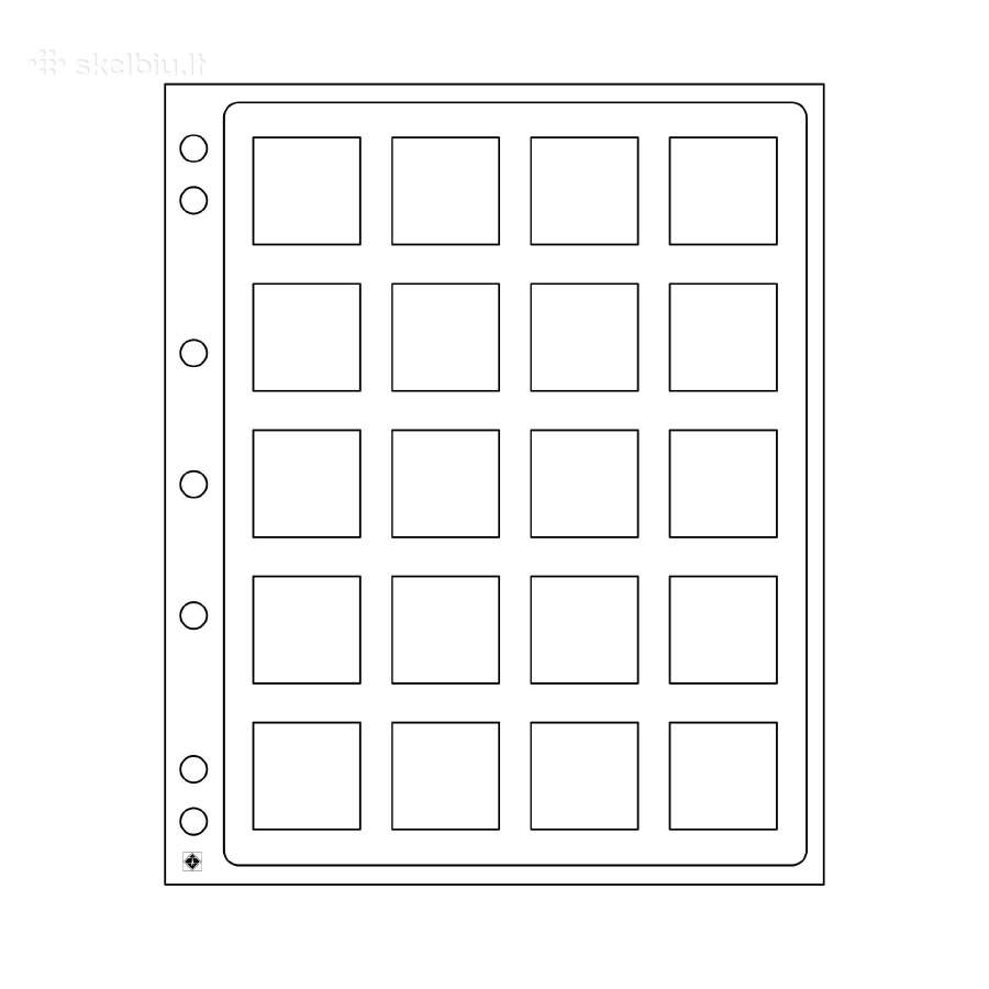 Leuchtturm įmautės Encap monetoms kapsulėse - nuotraukos Nr. 5