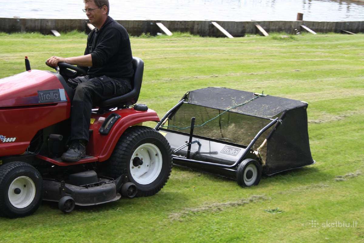 Leavy 120 - Lapų ir vejos žolės rinktuvas