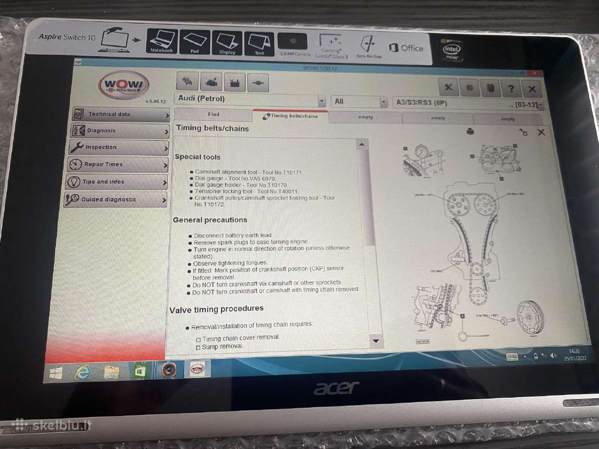 2021 Naujausia Delphi diagnostika+acer tabletė - nuotraukos Nr. 10