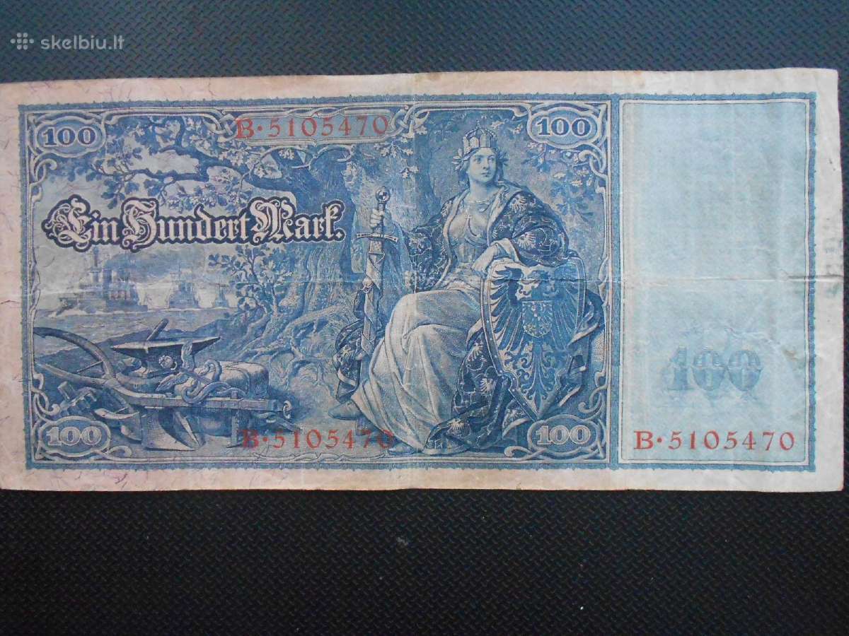 100 mark 1910m Vokietija - nuotraukos Nr. 2