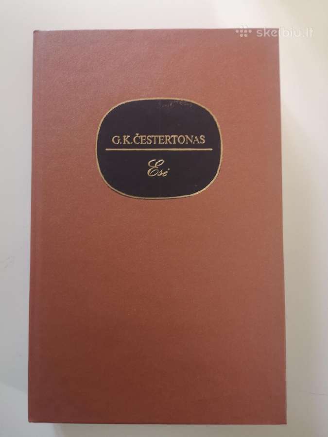 G. K. Čestertonas. Esė