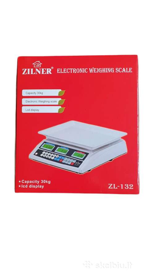 Elektroninės svarstyklės 40/30kg - nuotraukos Nr. 3