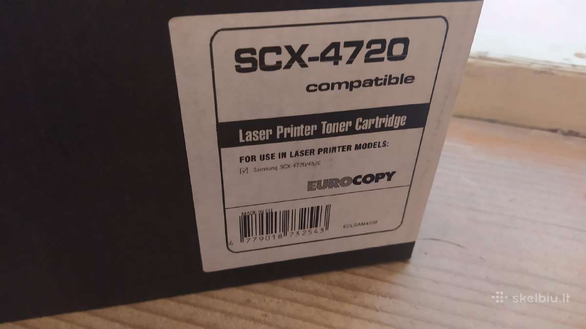 Samsung Scx-4720 spausdintuvo kasete