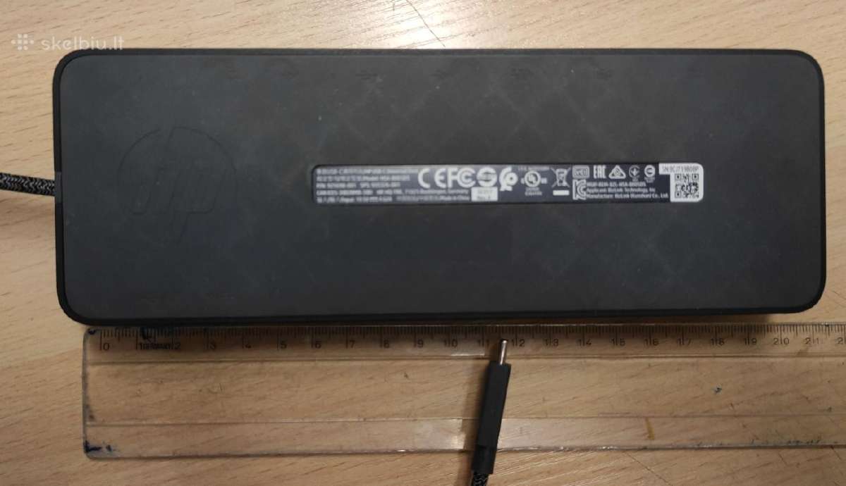 Hp sujungimų stotelė Usb-c su maitinimo bloku - nuotraukos Nr. 2