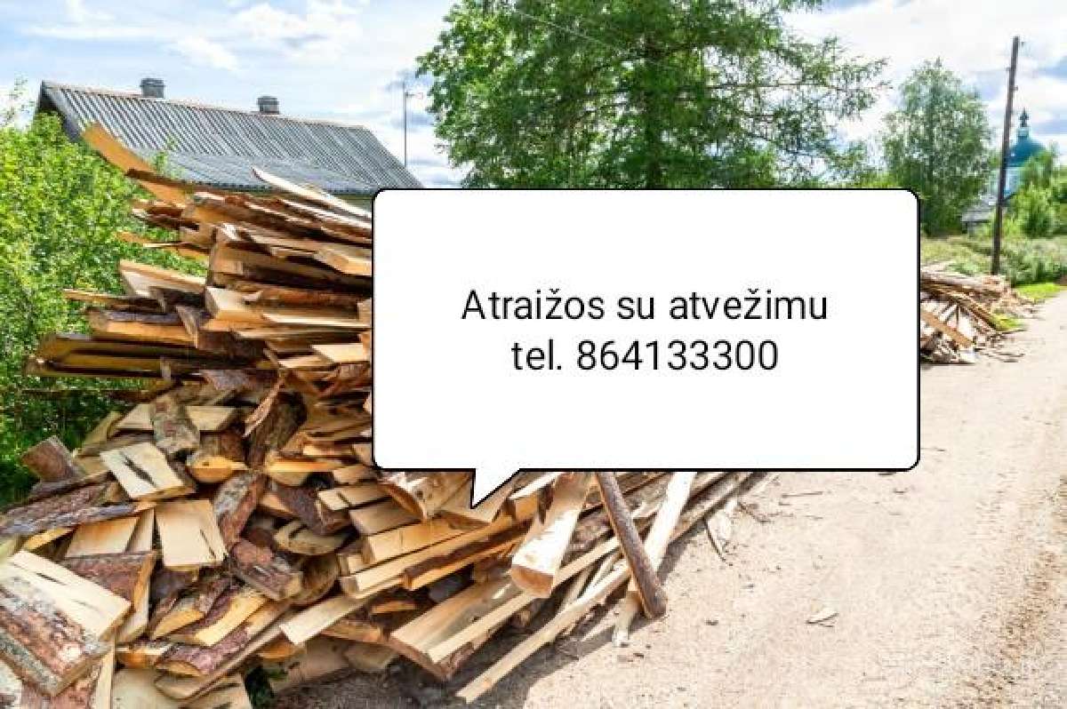 Kokybiškos malkos kaladėmis, skaldytos, rąstukais - nuotraukos Nr. 5