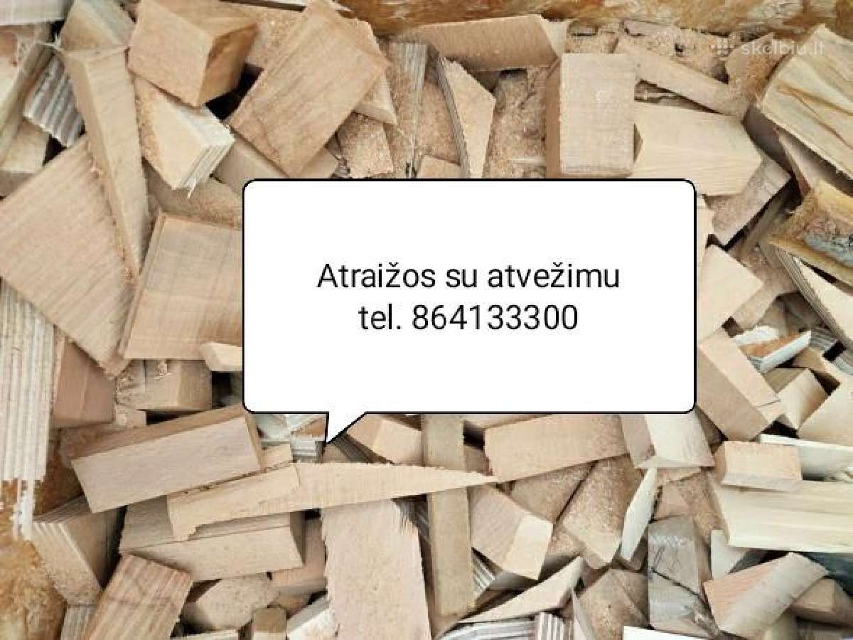 Kokybiškos malkos kaladėmis, skaldytos, rąstukais - nuotraukos Nr. 6