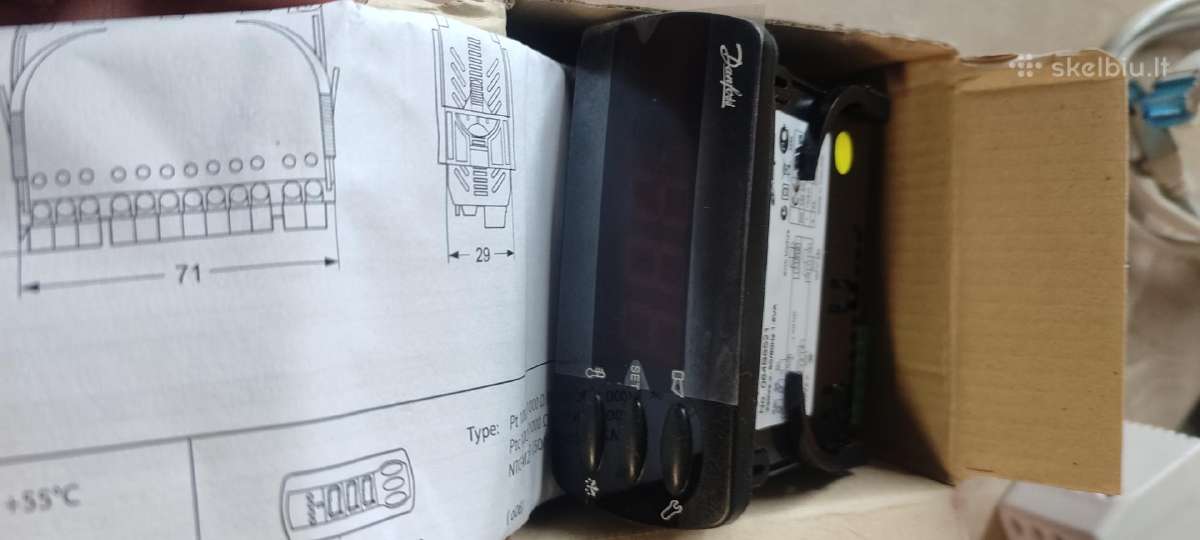 Danfoss Ekc 202a šaldymo įrangos valdiklis
