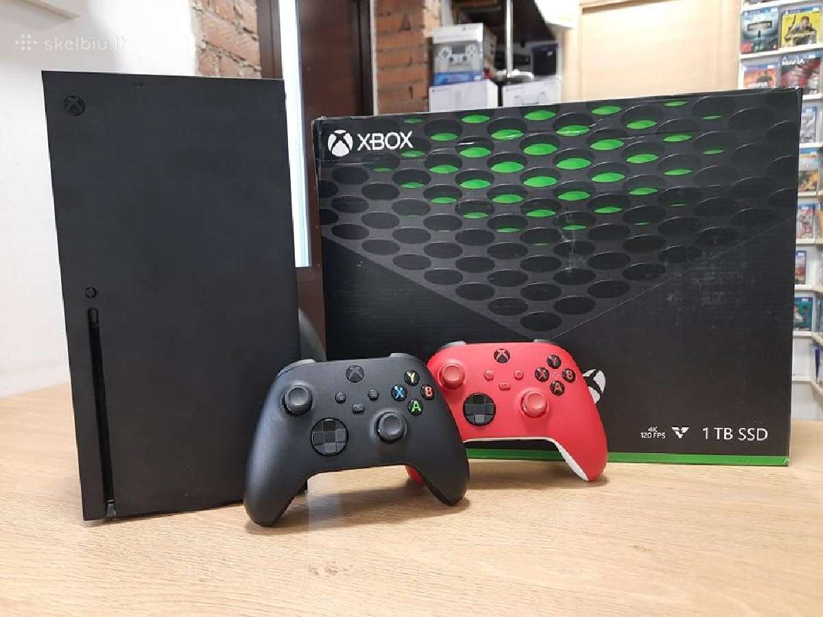 Xbox Series X naudotas su garantija