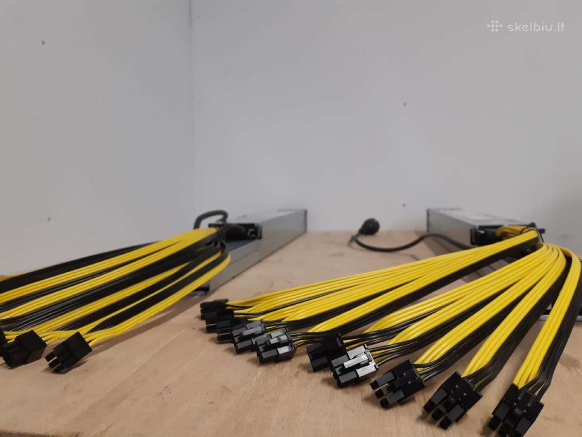 12v 2250w maitinimo šaltiniai su pcie laidais - nuotraukos Nr. 5