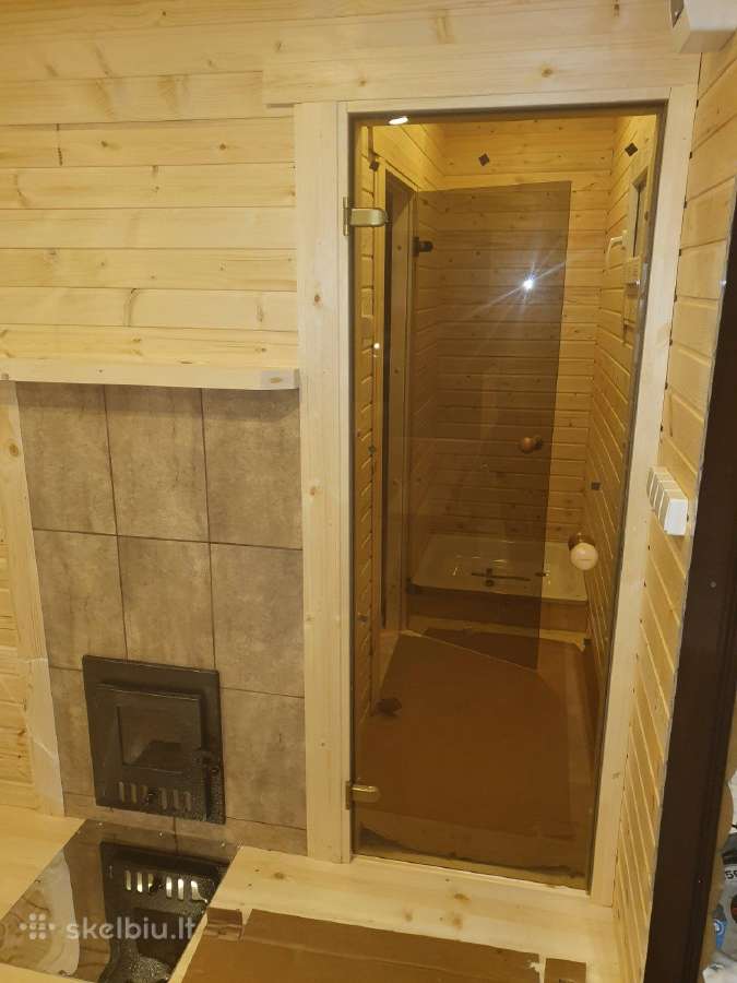 Karkasinė pirtis 3x6m su dušu - nuotraukos Nr. 6