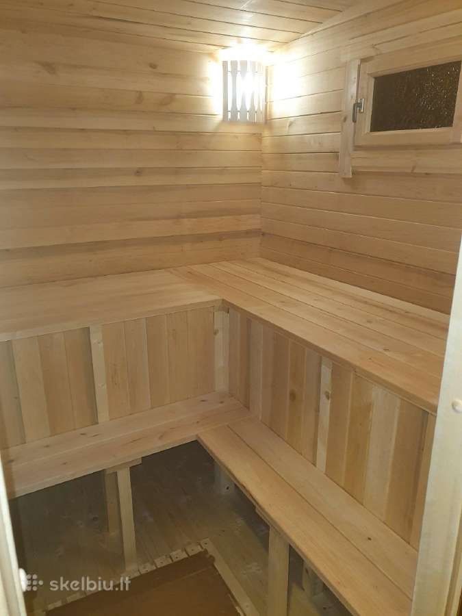 Karkasinė pirtis 3x6m su dušu - nuotraukos Nr. 10