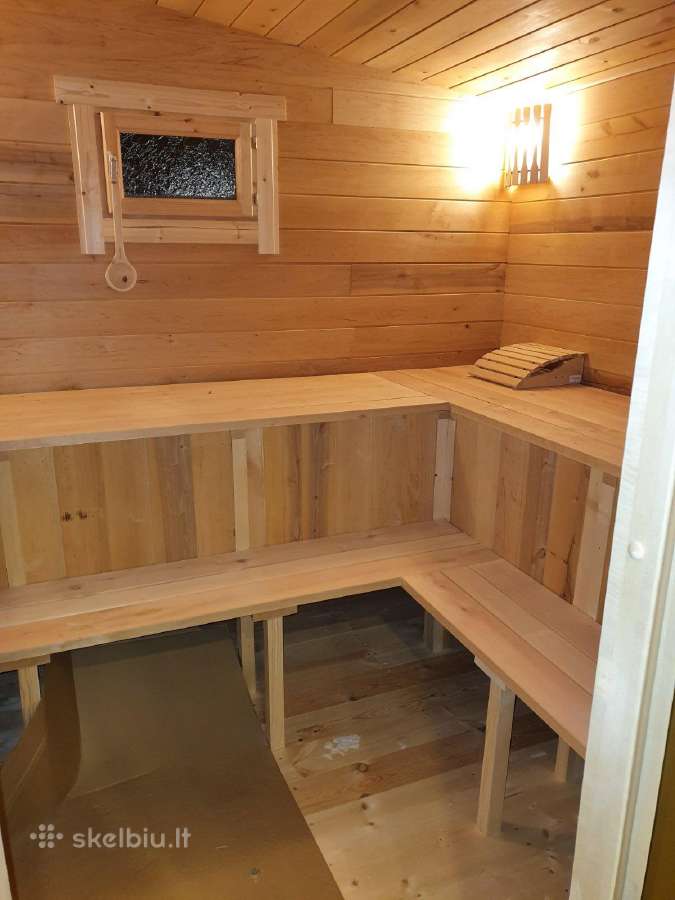 Karkasinė pirtis 3x6m su dušu - nuotraukos Nr. 11