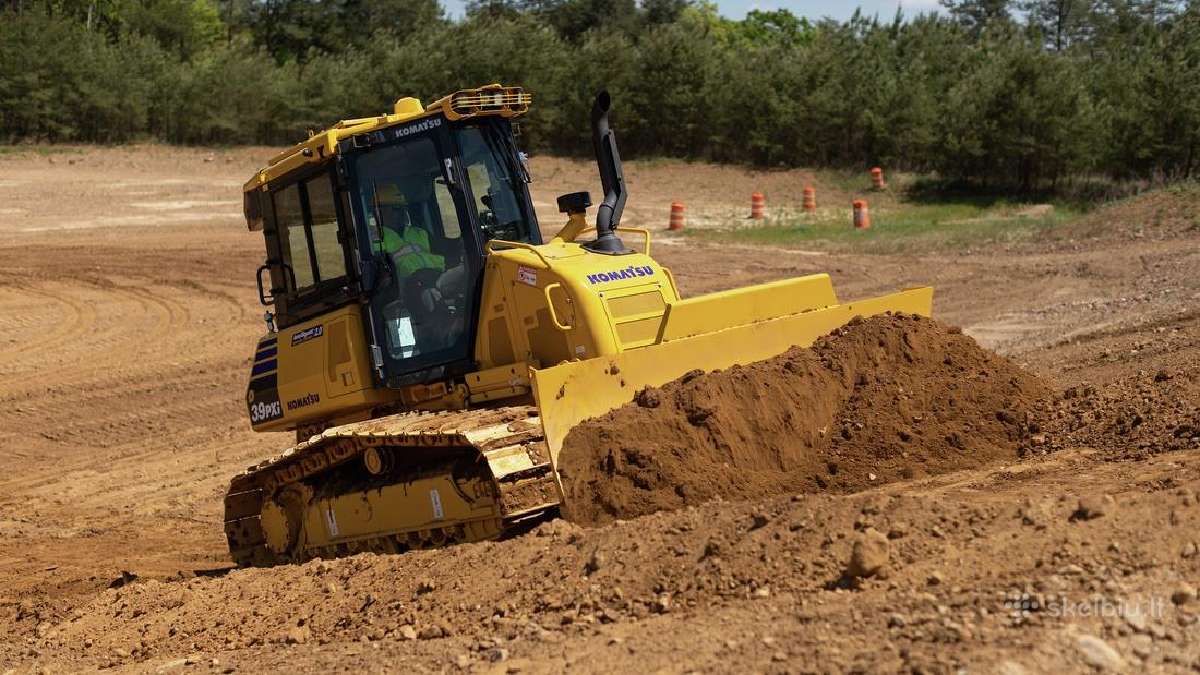 Komatsu stiklai: priekinis, durys, galinis ir kt. - nuotraukos Nr. 5