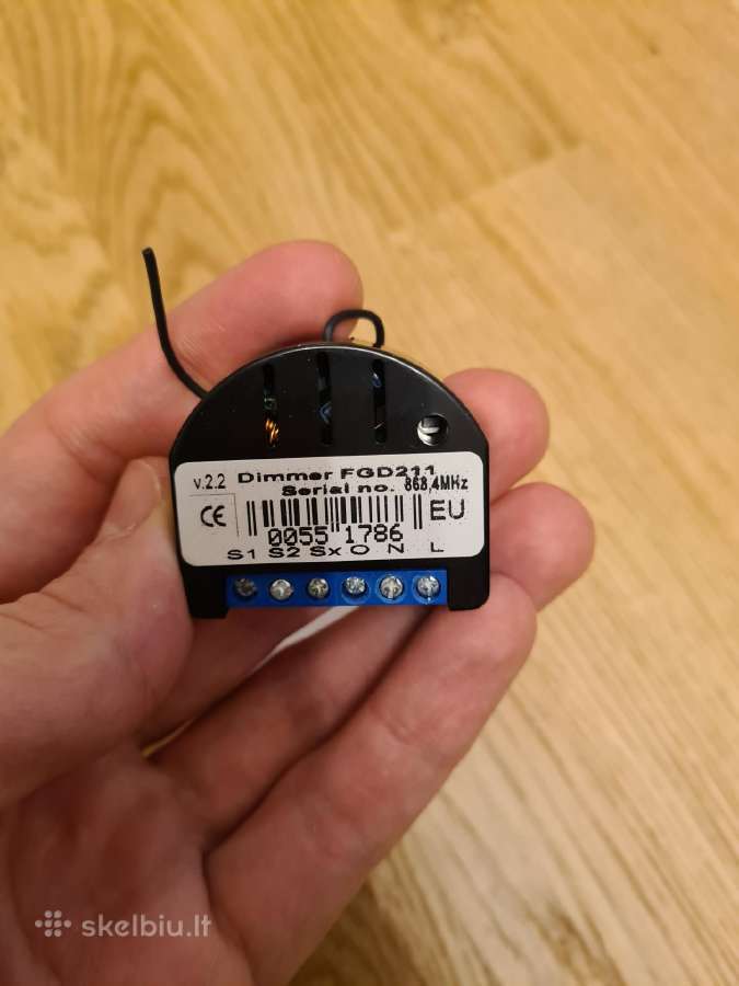 Fibaro Z-wave Dimmer Fgd-211 - nuotraukos Nr. 2
