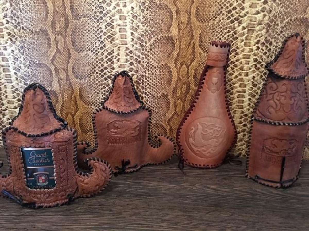 Odiniai dėklai ir dekanteriai interjerui - nuotraukos Nr. 8