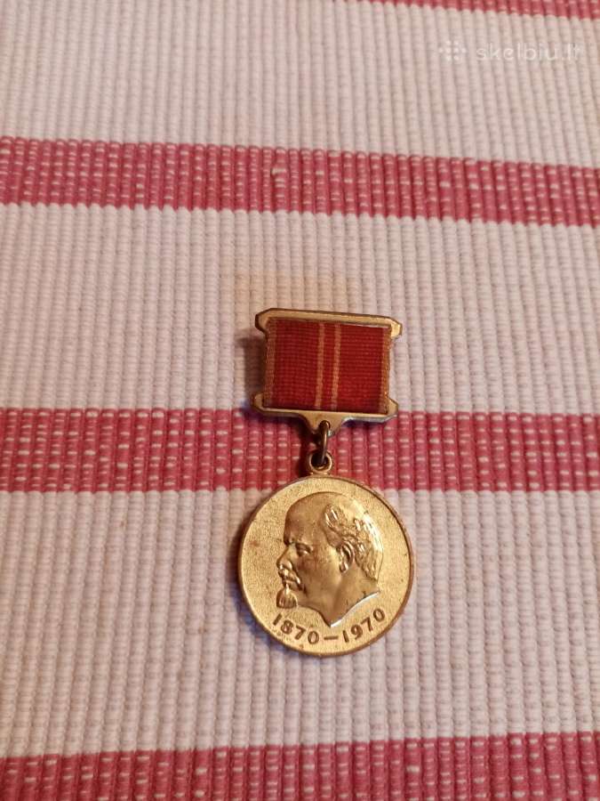 Lenino medalis originalas gero stovio