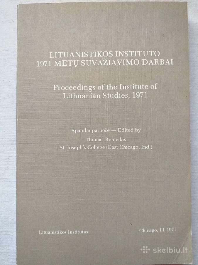 Lituanistikos instituto suvažiavimo darbai.4 tomai - nuotraukos Nr. 4