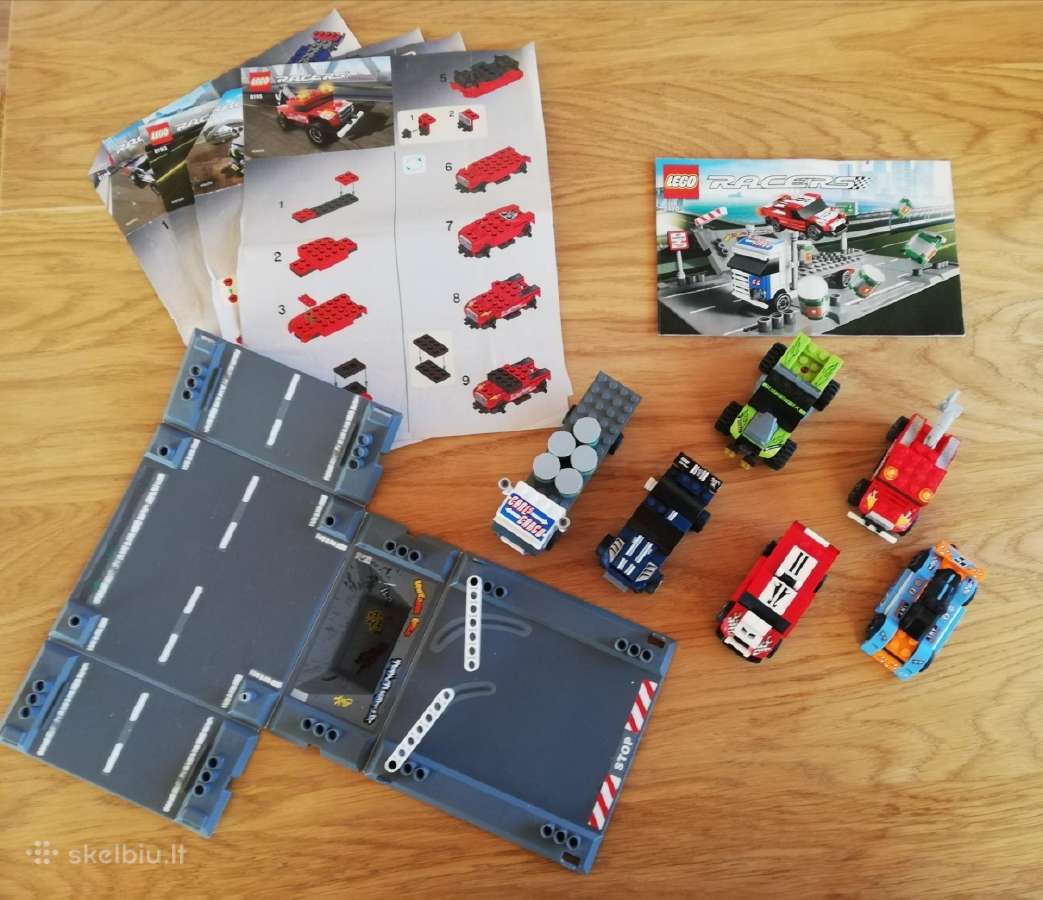 Lego RaceRS konstruktoriai