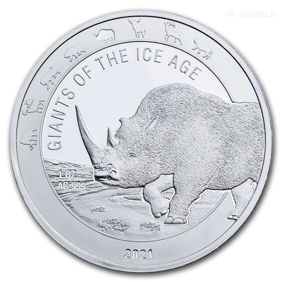 Gana 2021 Vilnonis raganosis ag999 1oz