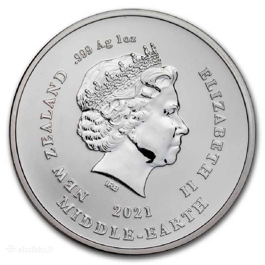 Naujoji Zelandija 2021 Žiedų valdovas Boromiras Ag - nuotraukos Nr. 3