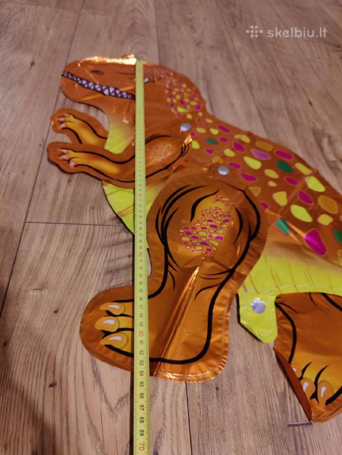 Labai gražus dinozauras balionas 3D - nuotraukos Nr. 8