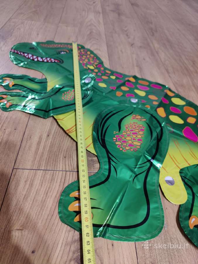Labai gražus dinozauras balionas 3D - nuotraukos Nr. 9