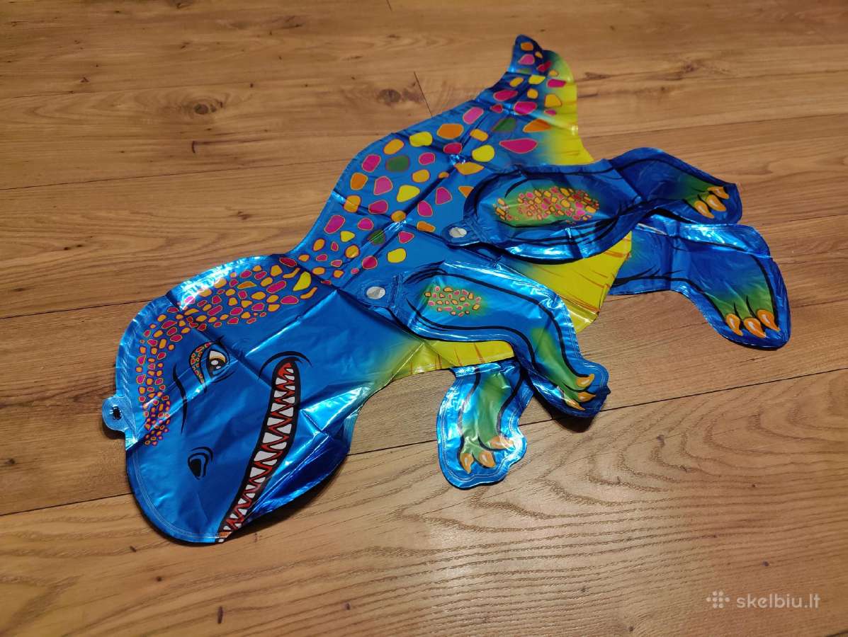 Labai gražus dinozauras balionas 3D - nuotraukos Nr. 11