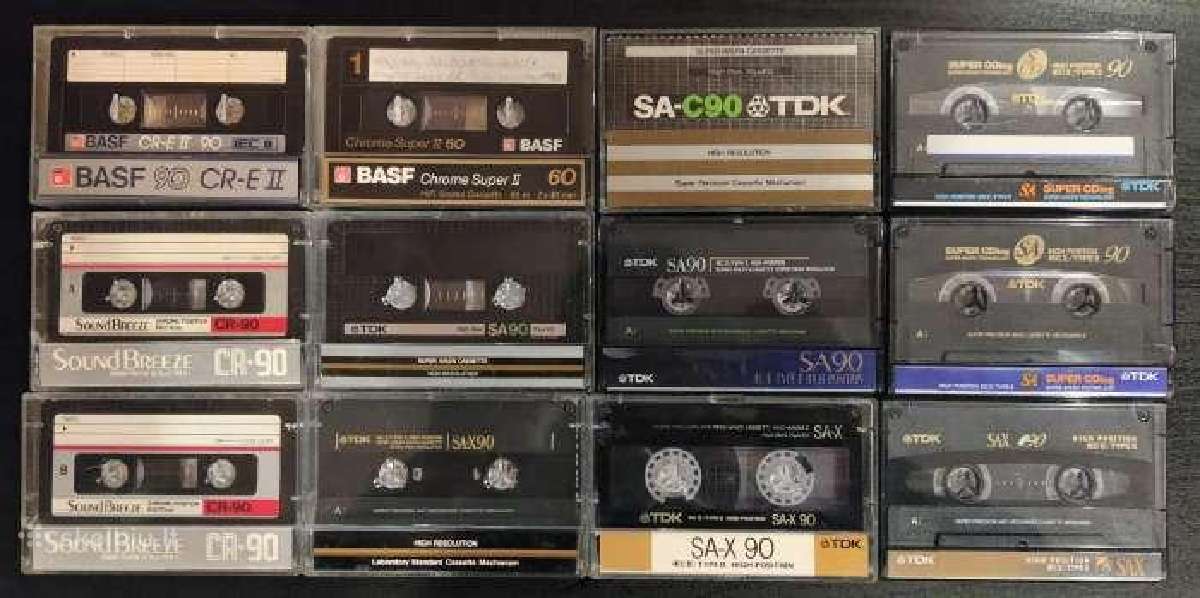 Nupirkčiau audio kasetes