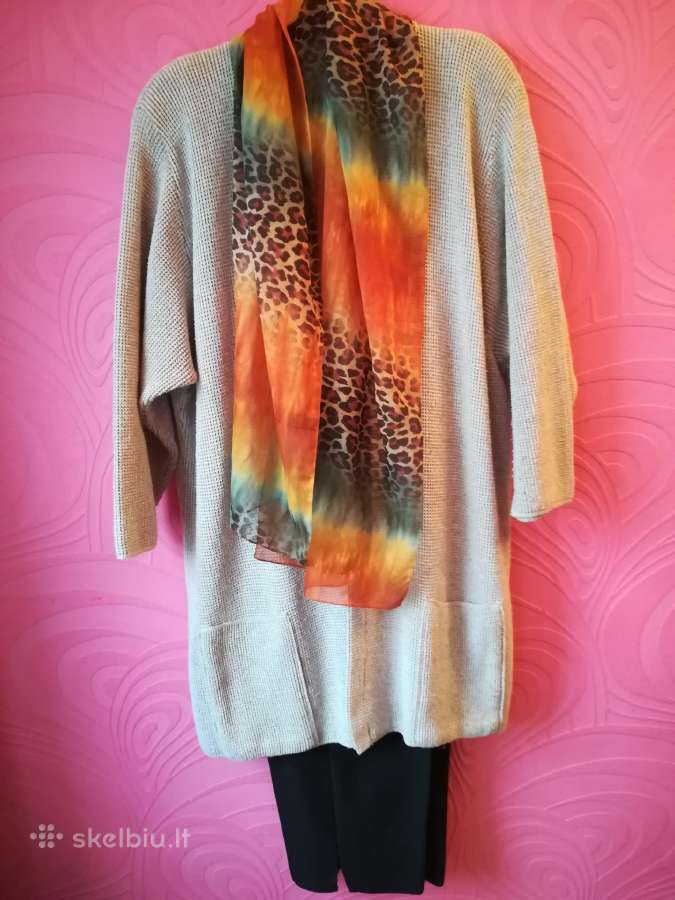 Stilingas kardiganas Plus size - nuotraukos Nr. 6