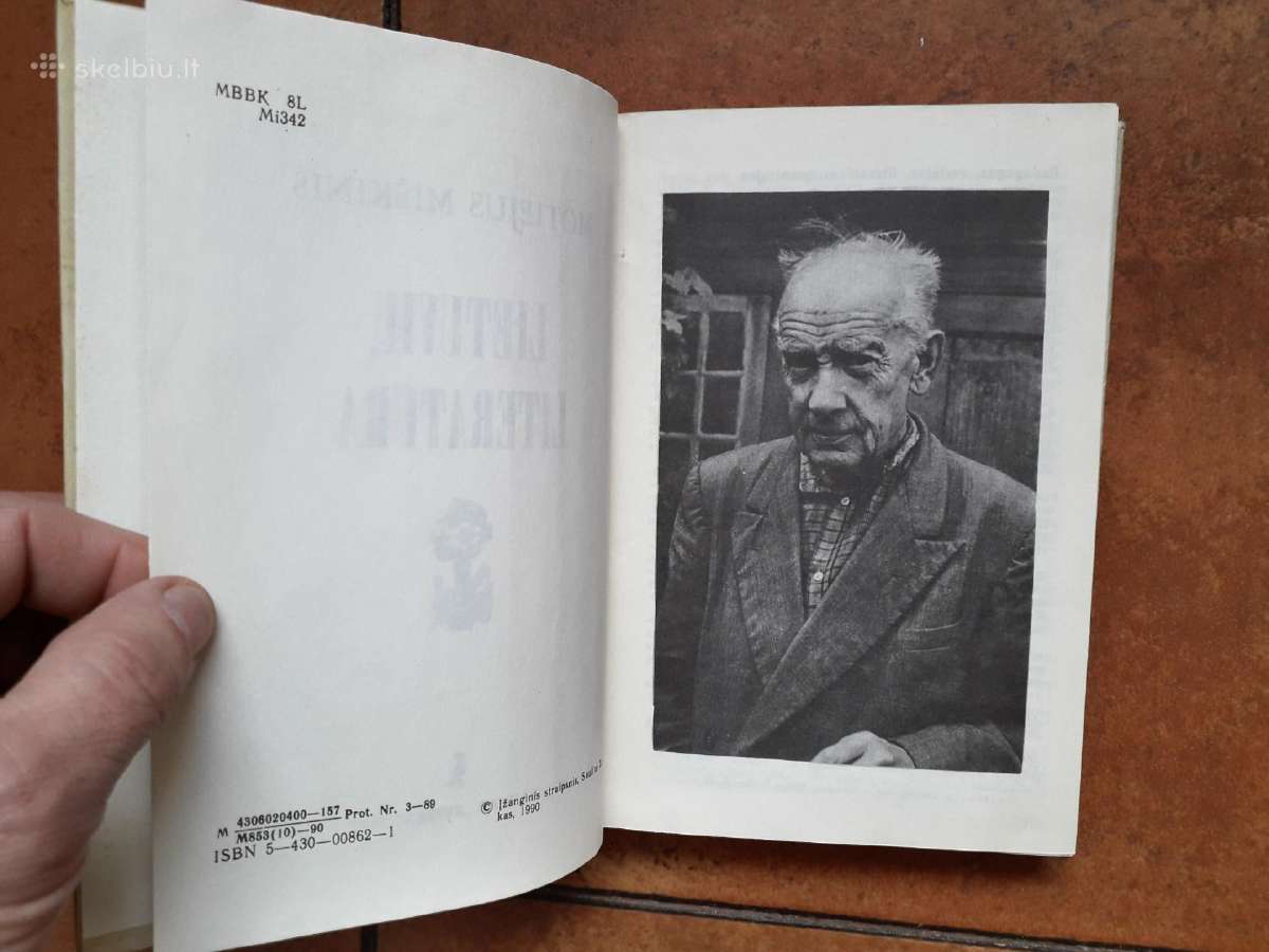 Motiejus Miškinis "Lietuvių Literatūra" 1939 metai - nuotraukos Nr. 3