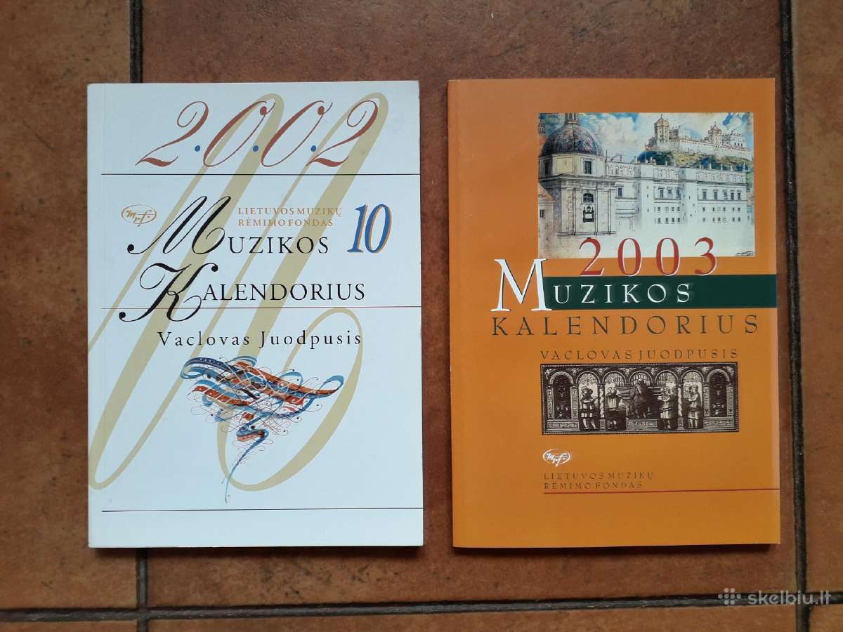 V. Juodpusis "Muzikos kalendorius" - nuotraukos Nr. 2