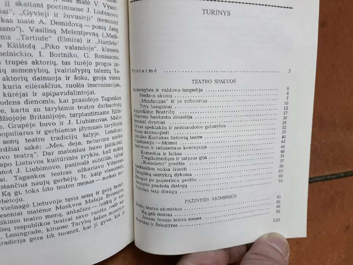 Markas Petuchauskas "Teatro akimirkos" 1977 m. - nuotraukos Nr. 6