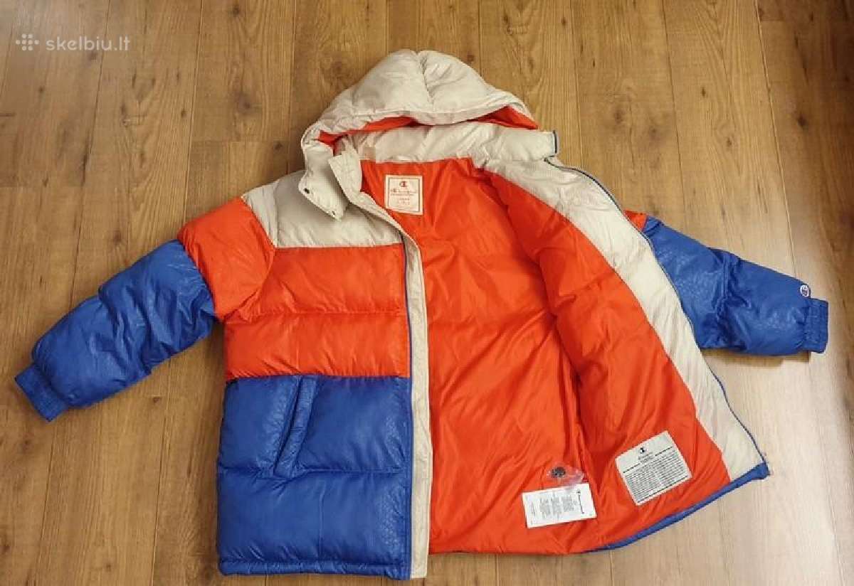 Stilinga šilta oversized Champion striukė - nuotraukos Nr. 4