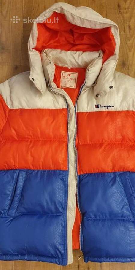 Stilinga šilta oversized Champion striukė - nuotraukos Nr. 9