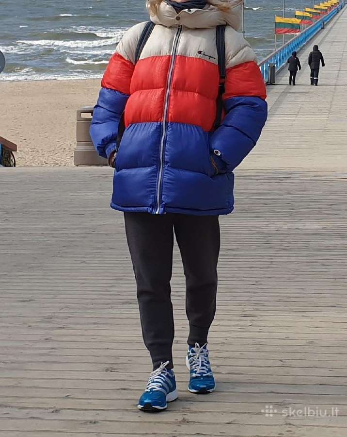 Stilinga šilta oversized Champion striukė - nuotraukos Nr. 13