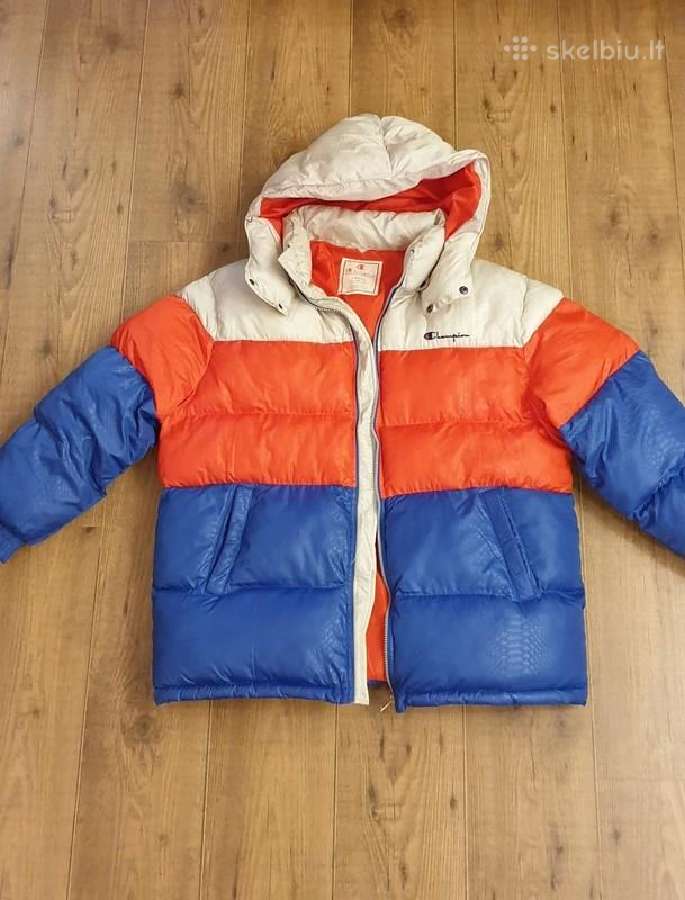 Stilinga šilta oversized Champion striukė - nuotraukos Nr. 15