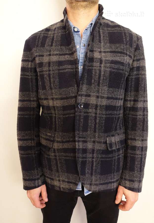 zara men plaid jacket