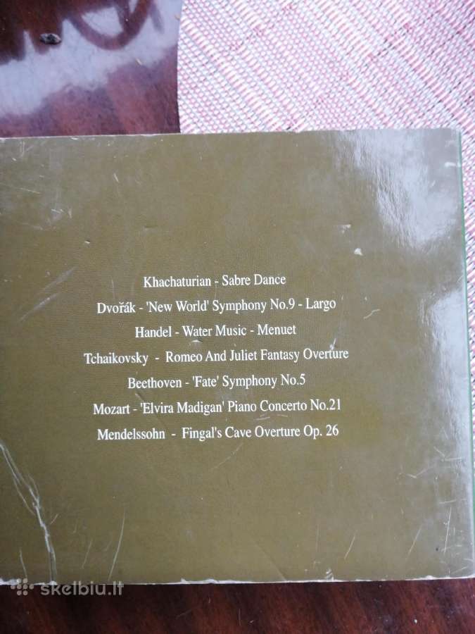 Klasikinės muzikos 5 CD - nuotraukos Nr. 3
