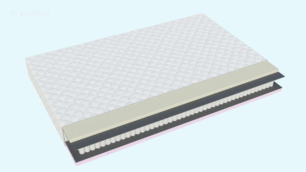Multipocket čiužinys Naktis Multi Latex 160x200 - nuotraukos Nr. 2