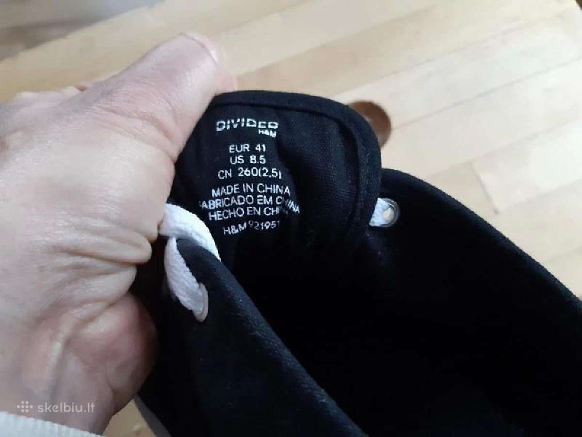 H&m medžiaginiai kedai originalus - nuotraukos Nr. 3