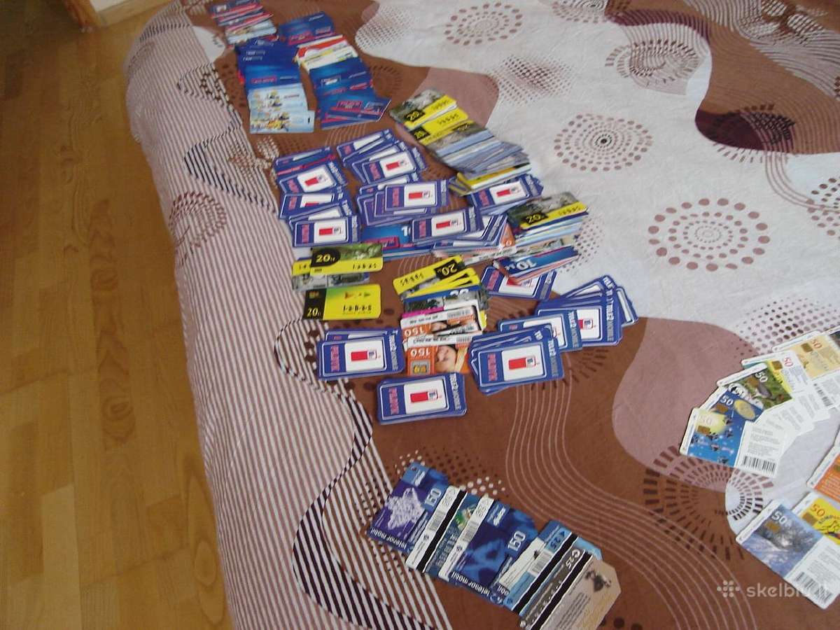 Parduodu naudotas taksofono ir papildymo korteles - nuotraukos Nr. 17