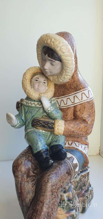 Keramikine statulele Mama su vaiku - nuotraukos Nr. 2