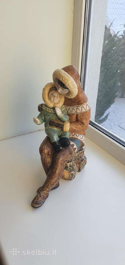 Keramikine statulele Mama su vaiku - nuotraukos Nr. 3